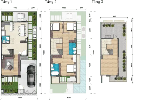 Biệt thự view kênh CV1