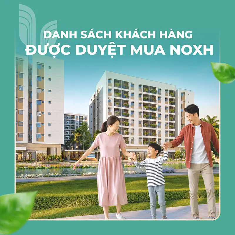 Danh sách khách hàng được duyệt mua NOXH