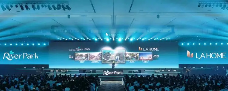 Sự kiện Kick-off của River Park đã thu hút hơn 2.000 chuyên viên kinh doanh ưu tú & hơn 30 đối tác chiến lược uy tín