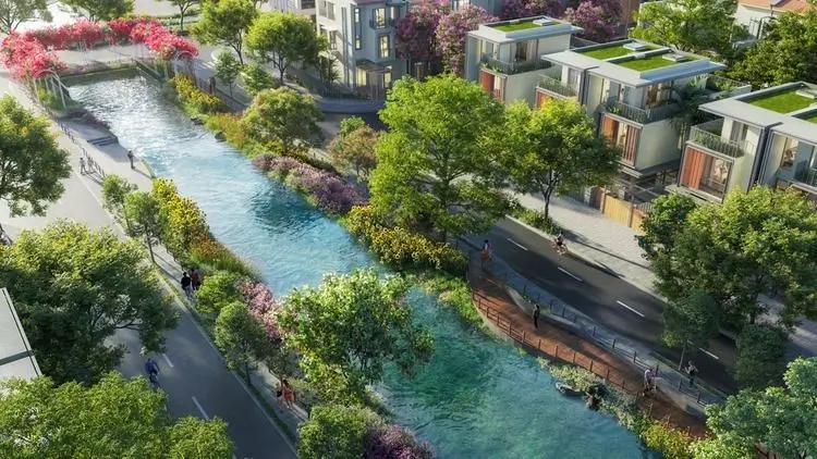 Không gian sống tiện nghi và giao hòa với thiên nhiên tại River Park