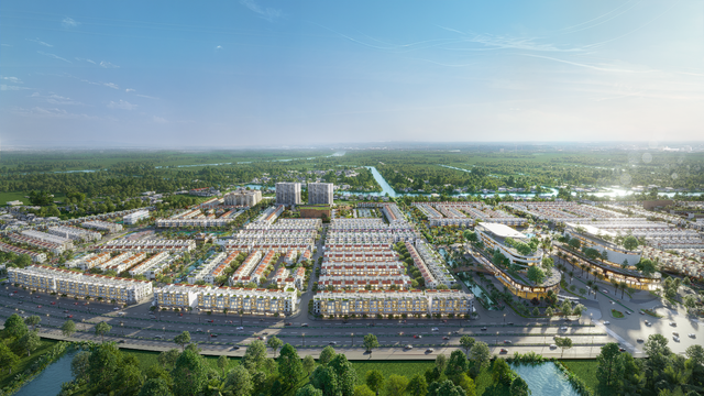 River Park thừa hưởng vị trí đắc địa của LA Home với mặt tiền đại lộ Lương Hòa – Bình Chánh lộ giới 60m, giúp kết nối TPHCM chỉ từ 5 phút