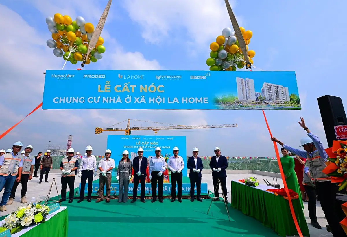 NOXH LA Home hướng tới mục tiêu nâng cao chất lượng đời sống và an sinh xã hội cho người lao động